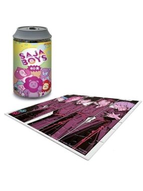 🧋♡KPop Demon Hunters: Saja Boys Soda Demon Puzzle 60pc Can